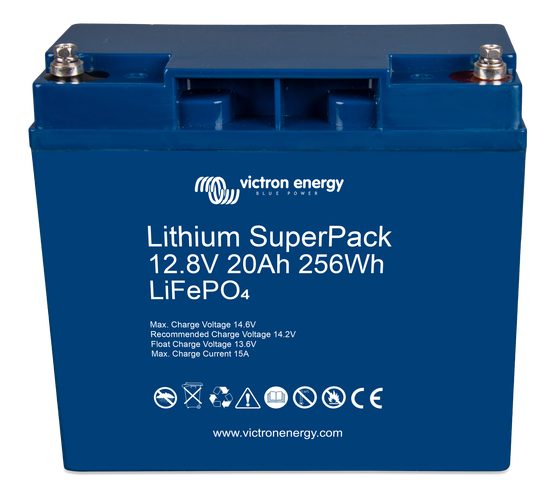 Victron Lithium SuperPack 12.8V 20Ah 256Wh