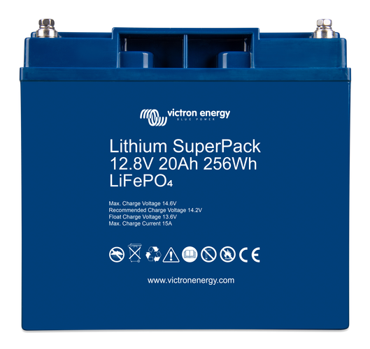 Victron Lithium SuperPack 12.8V 20Ah 256Wh