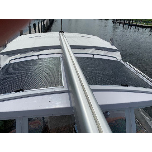 180 Watt Walkable Semi-Rigid Light Solar Panels - Sunpower A+ Grade 24.4% Efficient Cells