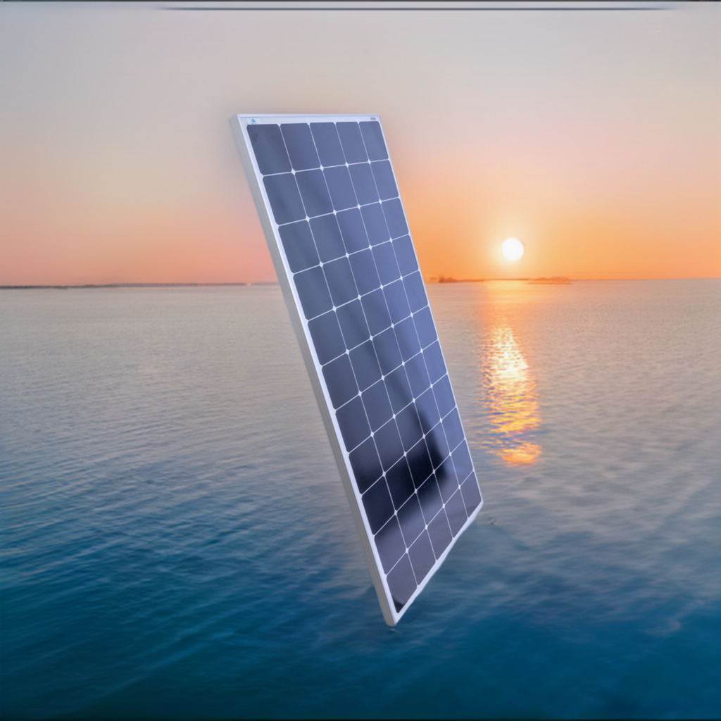 200 Watt Rigid Marine Solar Panel - Sunpower A+ Grade 24.4% Efficient Cells
