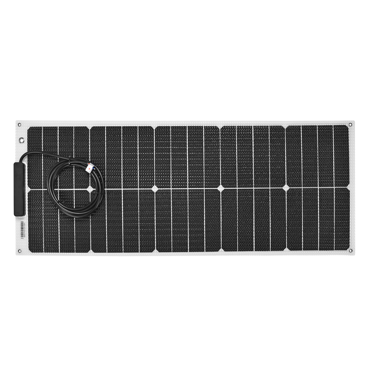 65 Watt Walkable Semi-Rigid Solar Panel - Carbon Fiber Series - Sunpower A+ Grade 24.4% Efficient Cells