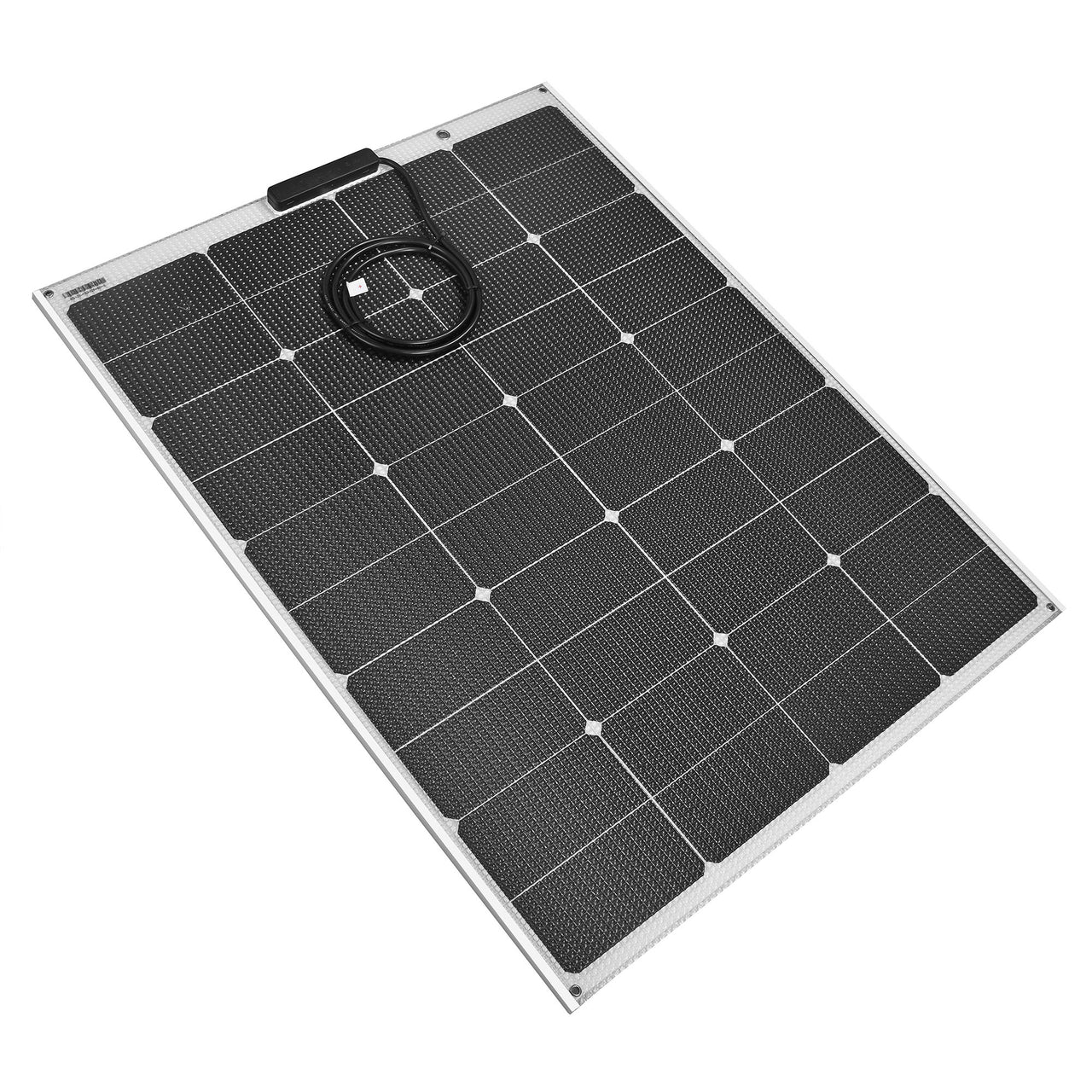 125 Watt Walkable Semi Rigid Solar Panel - Sunpower A+ Grade 24.4% Efficient Cells