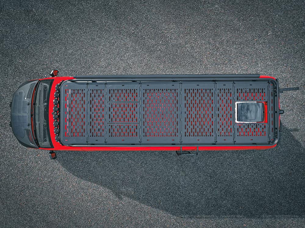 Flatline Van Co. Sprinter Van Safari Roof Rack
