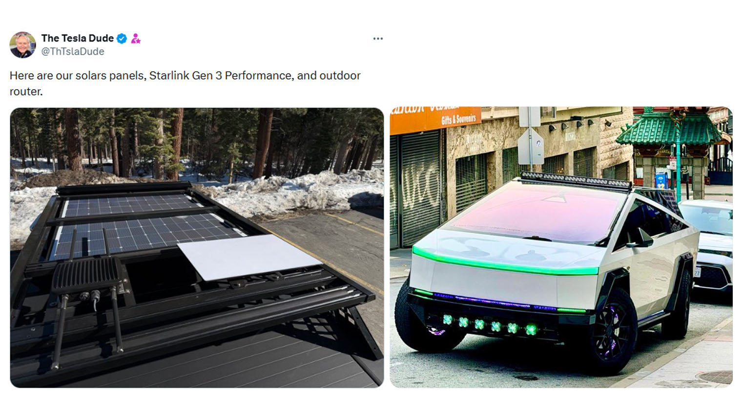 Solar Panels on a Tesla Cybertruck: Real Customer Off-Grid Setup