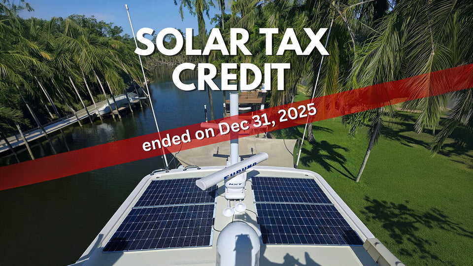 Solar Tax Credit for Boat and Van Owners