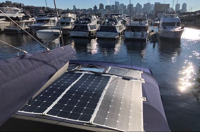 Flexible Marine Solar Panels