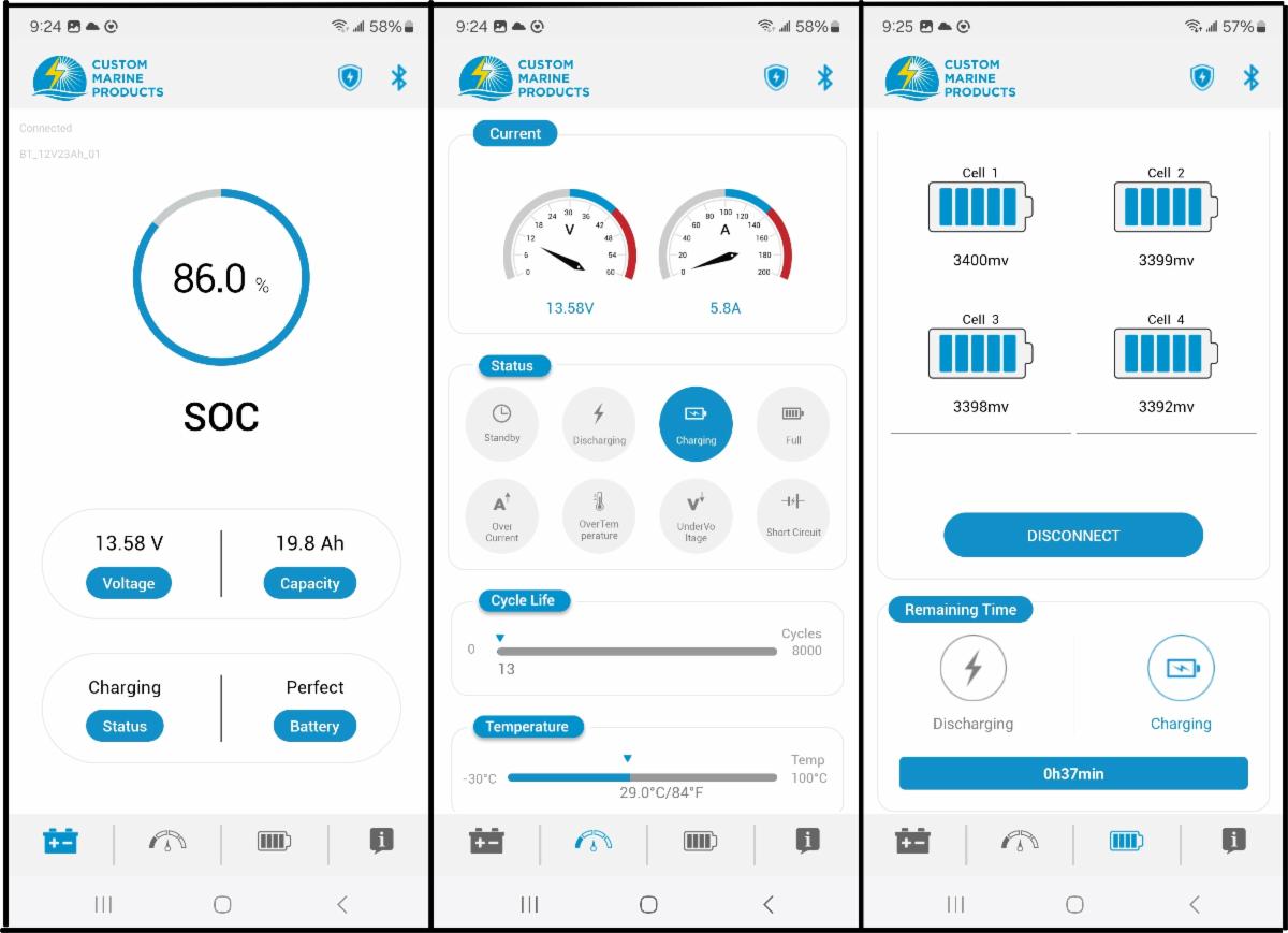 Bluetooth App for Mobility Scooter Batteries