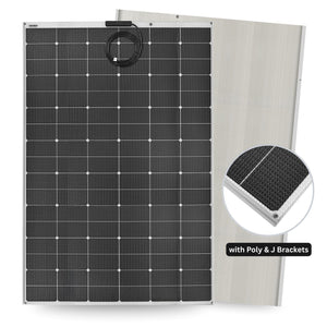 Semi-Rigid Walkable Marine Solar Panels