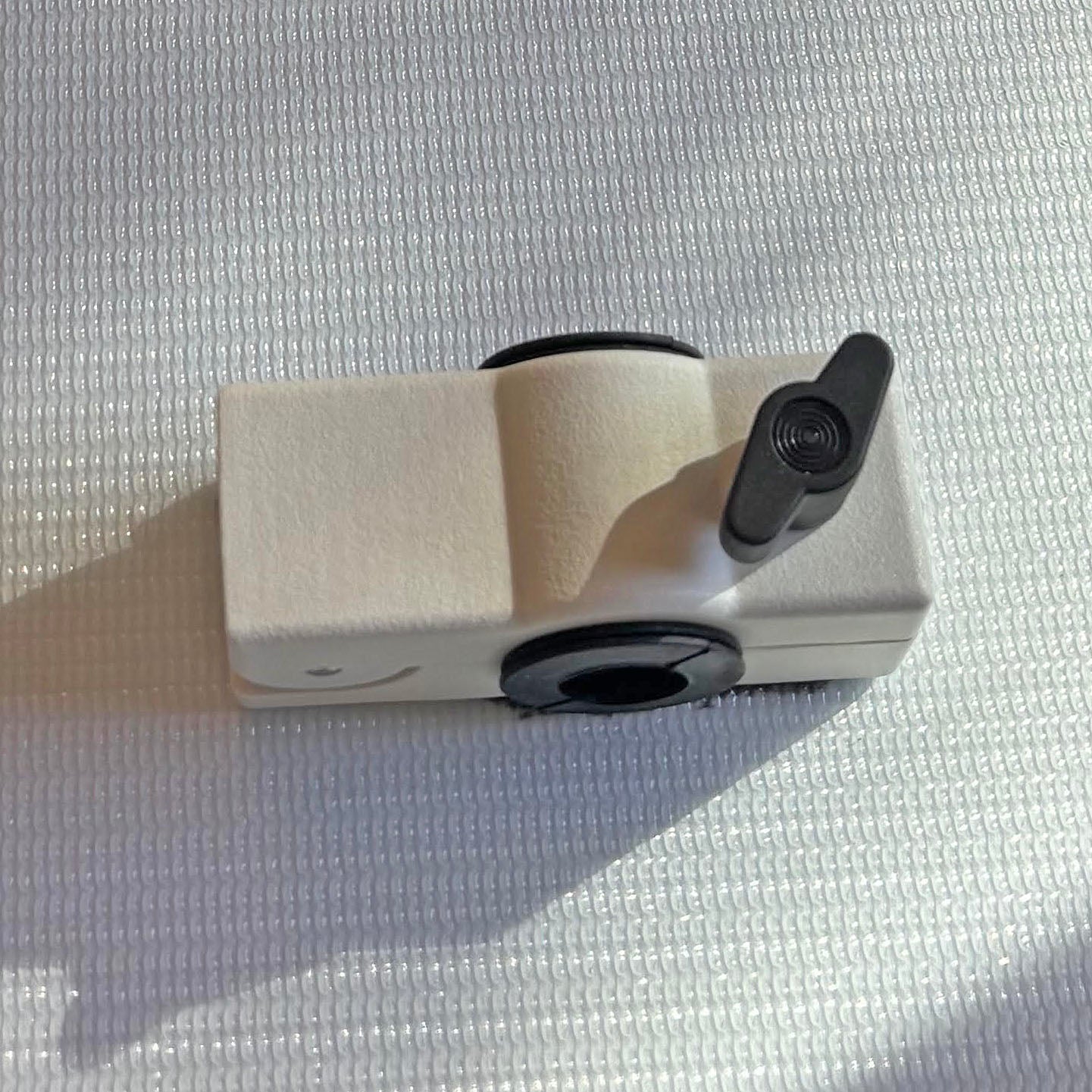 100W Rail Mounted Carbon Fiber Marine Solar Panel with Seadog Brackets