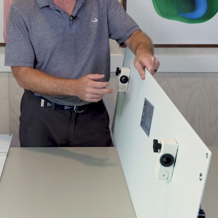 100W Rail Mounted Carbon Fiber Marine Solar Panel with Seadog Brackets