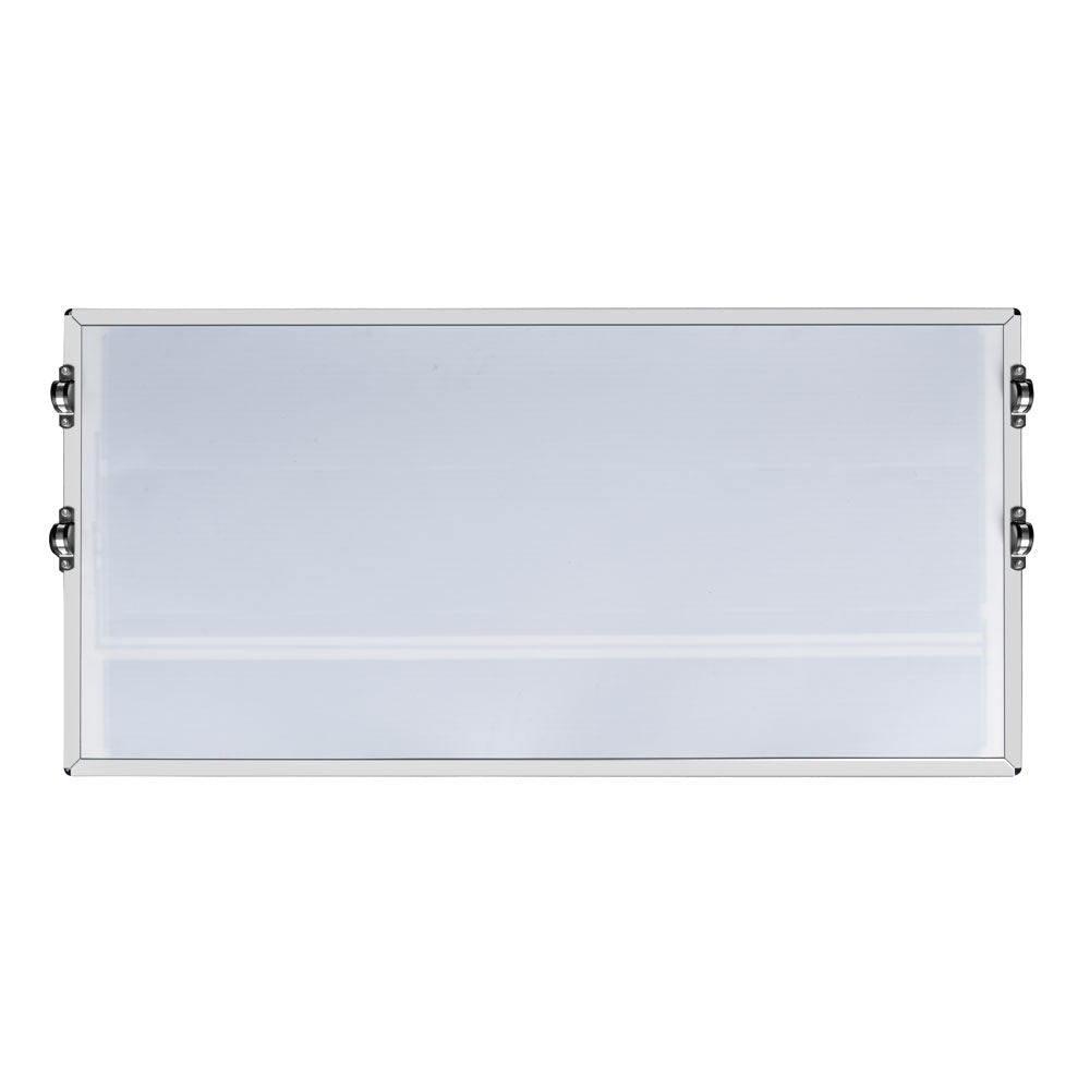 140 Watt Rail Mounted Marine Solar Panel - Back View