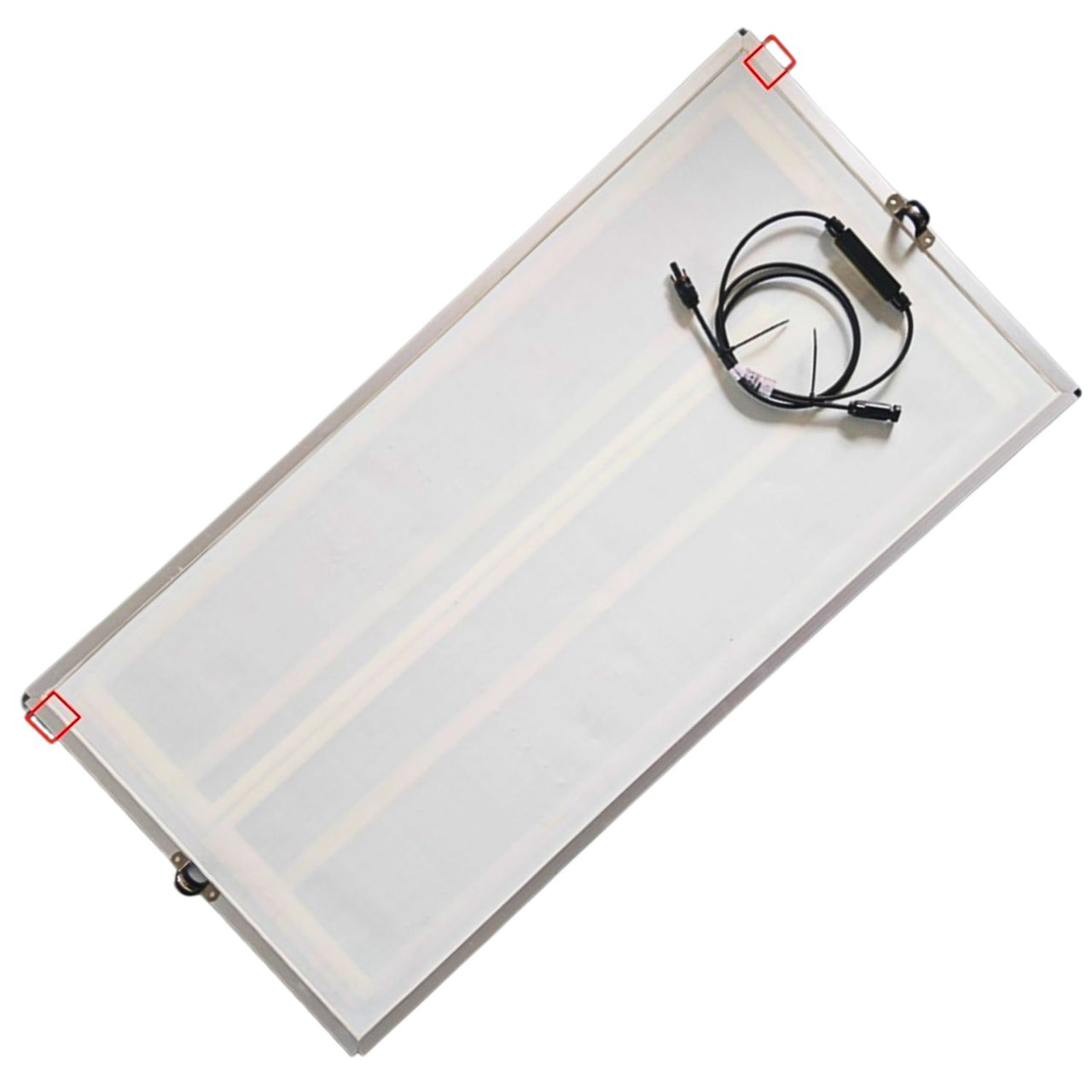 150 Watt Rail Mounted Carbon Fiber Marine Solar Panel