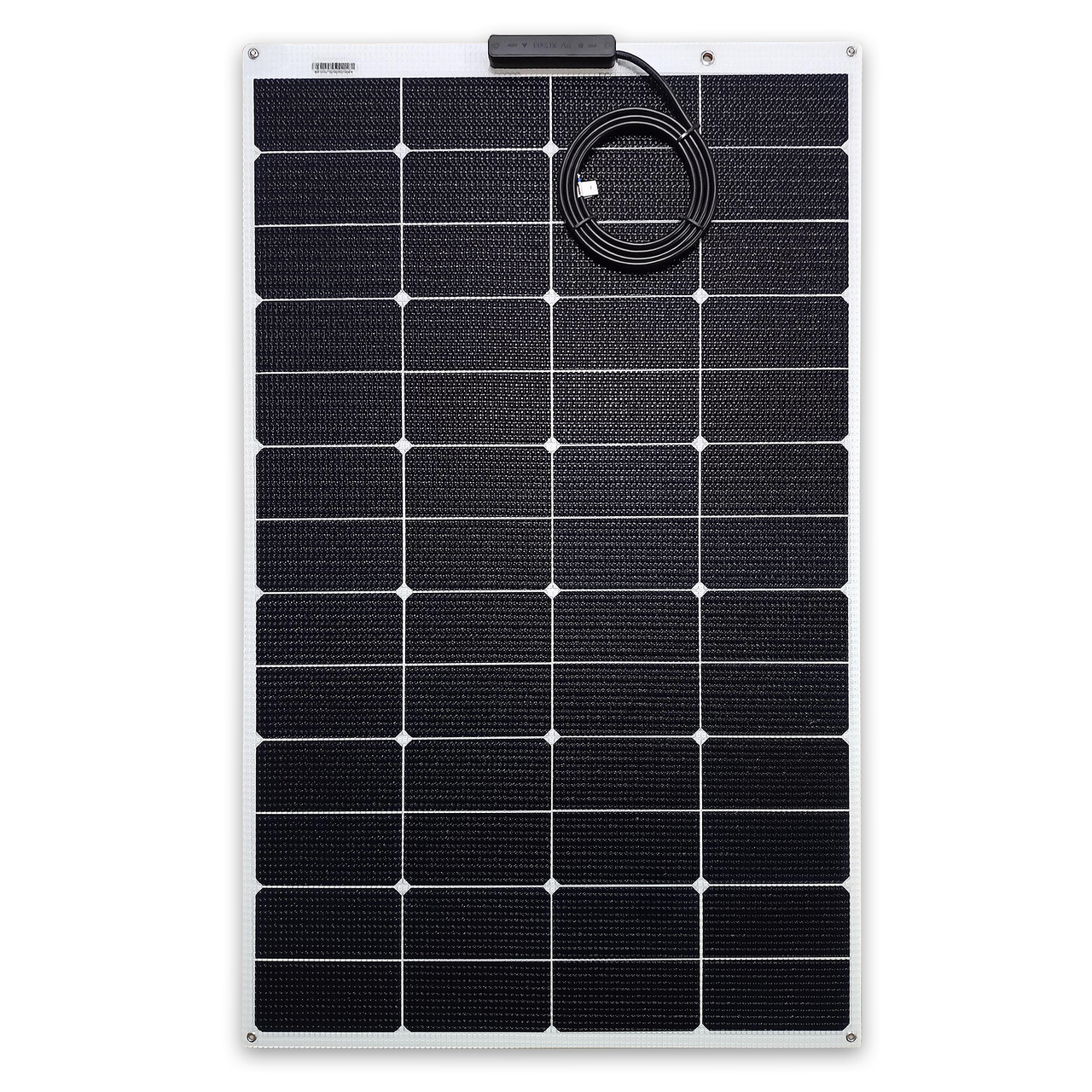 165 Watt Walkable Semi Rigid Solar Panel - Sunpower A+ Grade 24.4% Efficient Cells - 166 Cell