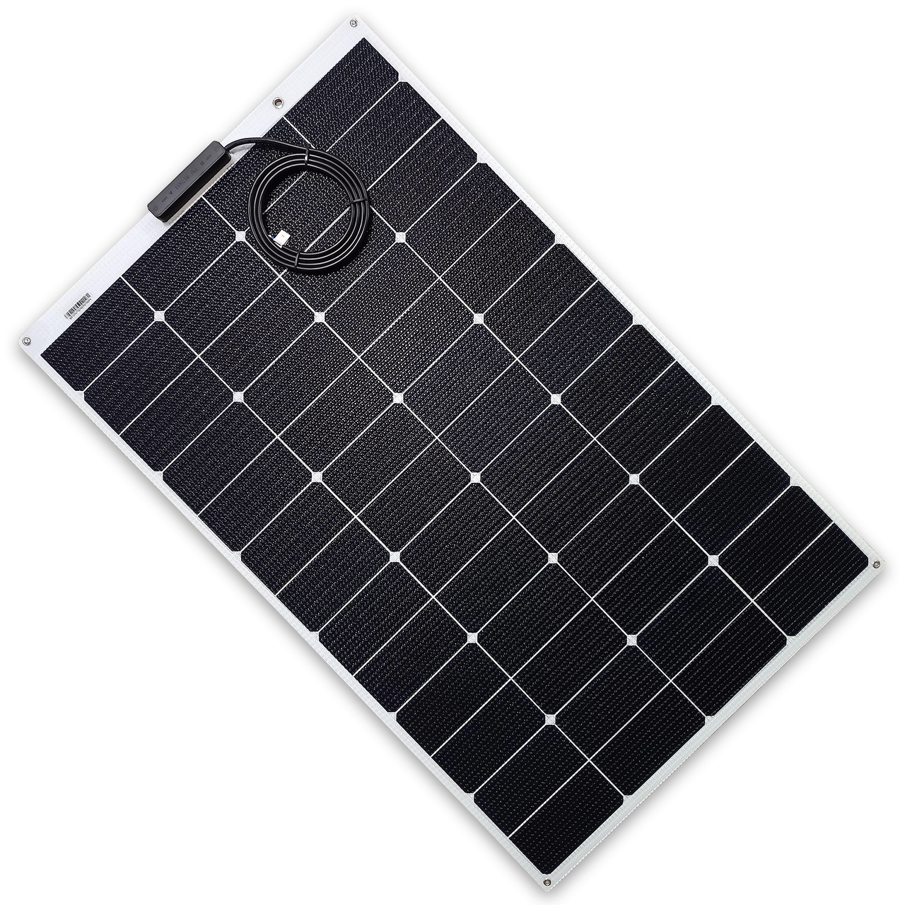 165 Watt Walkable Semi Rigid Solar Panel - Sunpower A+ Grade 24.4% Efficient Cells - 166 Cell