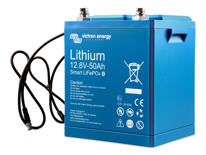 Victron LiFePO4 Battery 12.8V 50Ah Smart