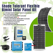 240 Watt Bimini Mount Flexible Solar Panel Kit