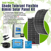 260 Watt Bimini Mount Flexible Solar Panel Kit