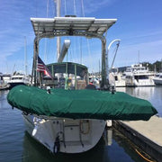 Arch mounted Rigid Solar Panels