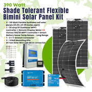 390 Watt Bimini Mount Flexible Solar Panel Kit