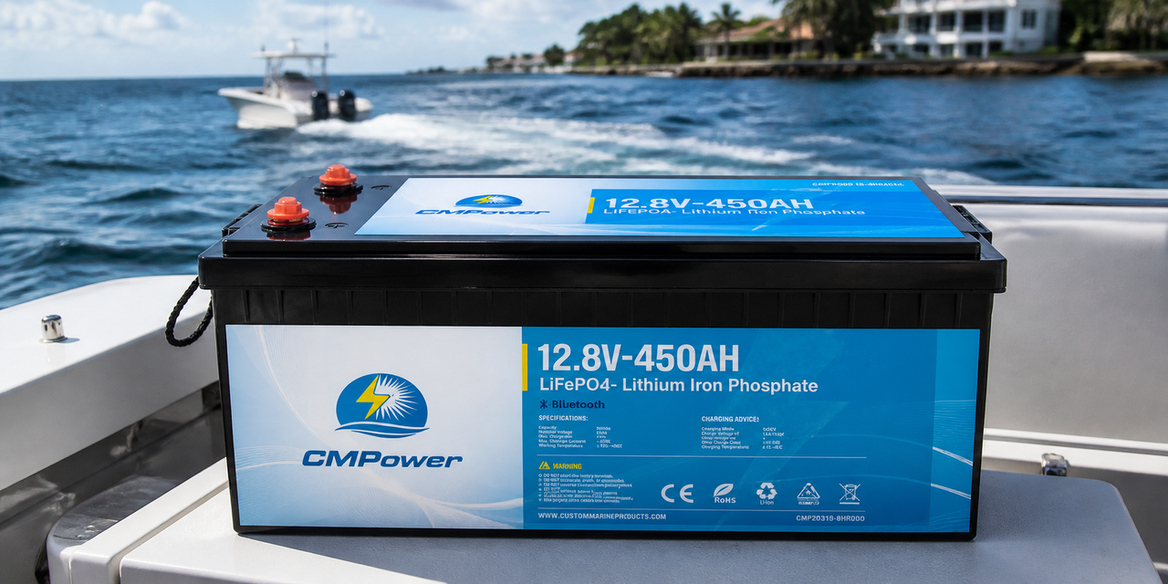 CMPower 450Ah LiFePO4 Battery