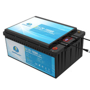 48 Volt 150 Ah 200 amp BMS - Semi Solid State LiFePO4 High Power Density Battery w/ Replaceable BMS, Heat & NMEA 2000
