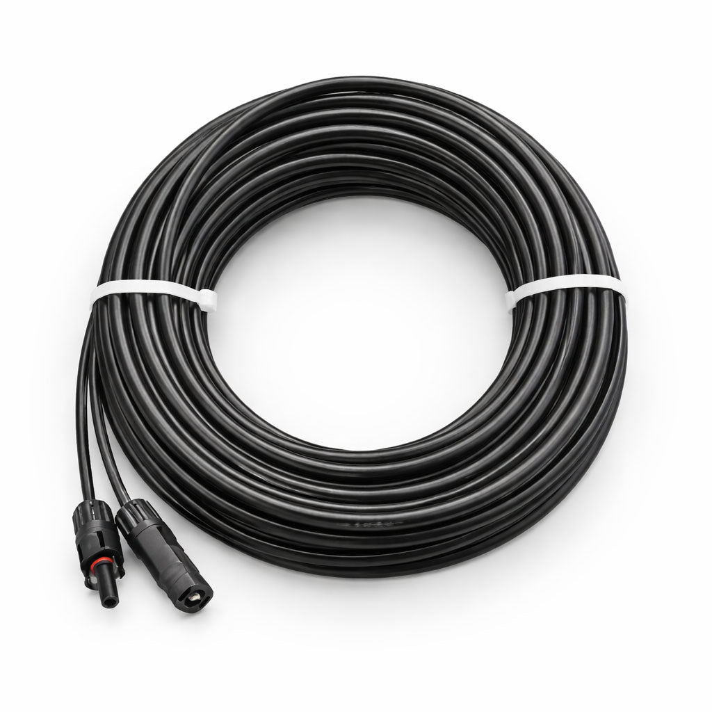 10 AWG marine solar wire 50 foot coil with mc4 connector