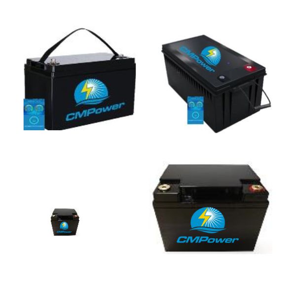 80 amp lithium iron phosphate battery CMPower