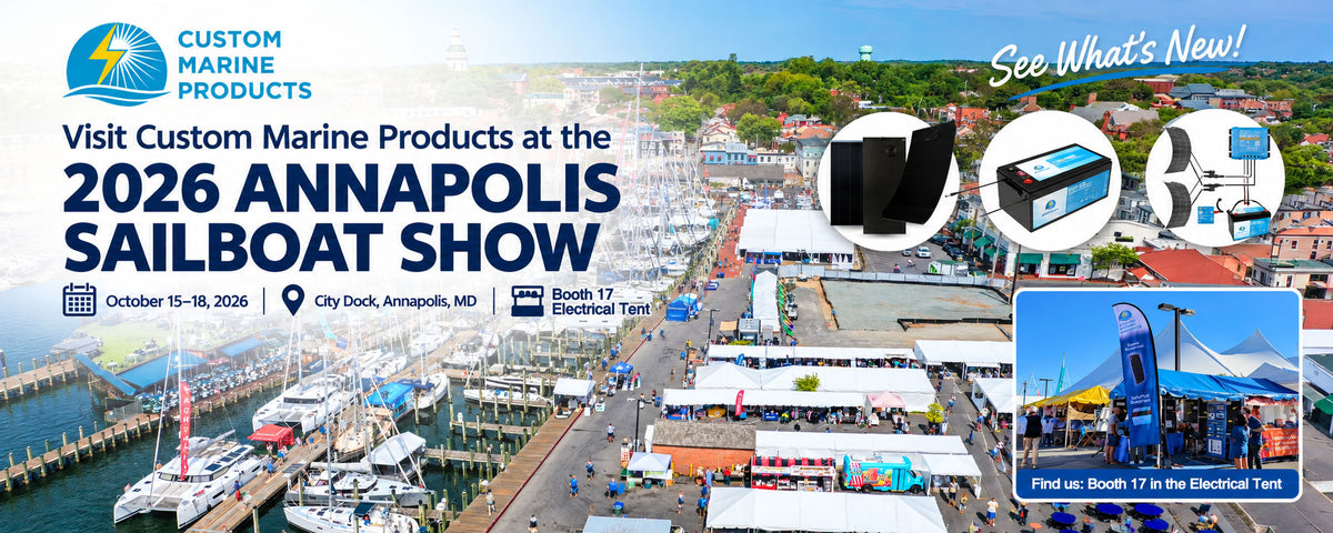 Visit Custom Marine Products at the 2026 Annapolis Sailboat Show