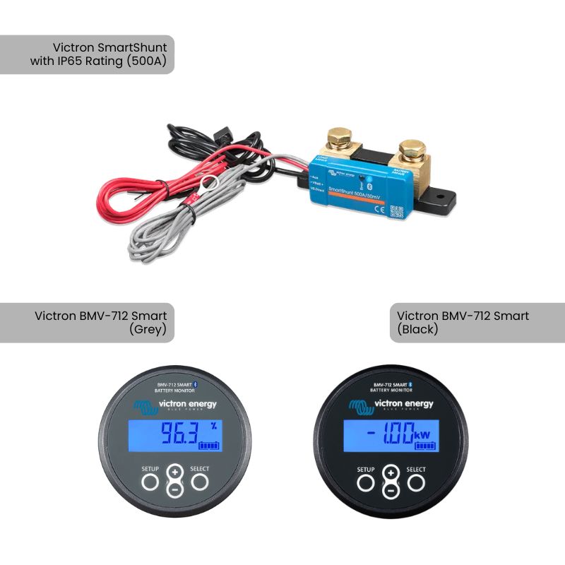 Artek Lynx Shim Plate Kit with Victron SmartShunt or Victron BMV-712 Smart