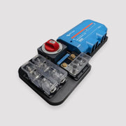 Artek Lynx Shim Plate Kit with Victron Lynx distributor, battery switch and shunt for DC power distribution