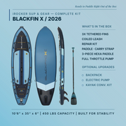 iRocker Blackfin Model X 7.0 - Inflatable Paddle Board