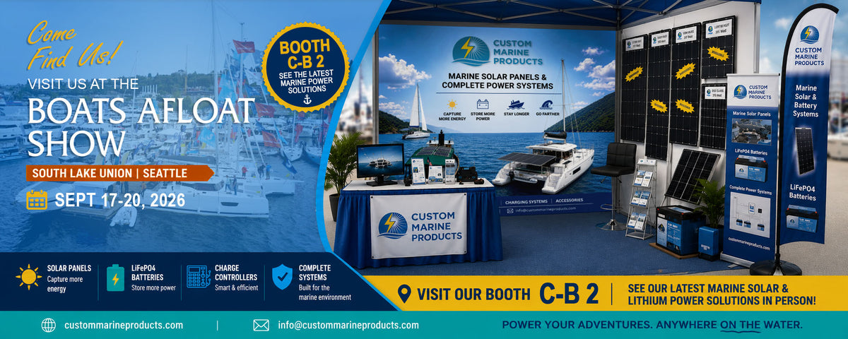 Visit Custom Marine Products at the 2026 Boats Afloat Show