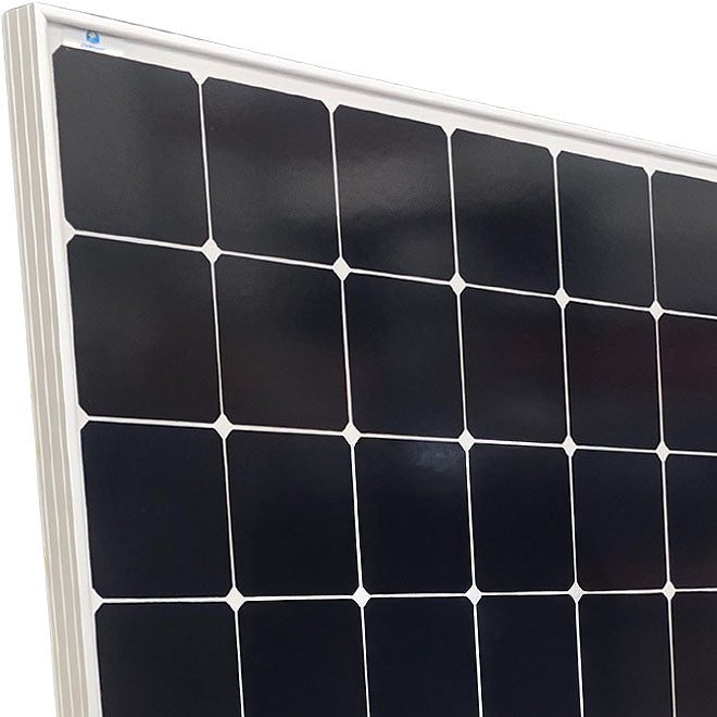 240 Watt Rigid Solar Panel Close Up View