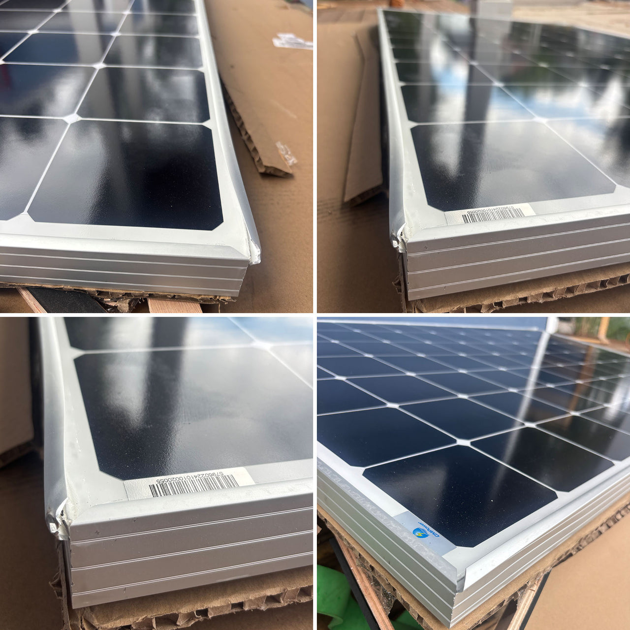 280 Watt Rigid Solar Panel - Clearance (Damaged Frame, Fully Functional)