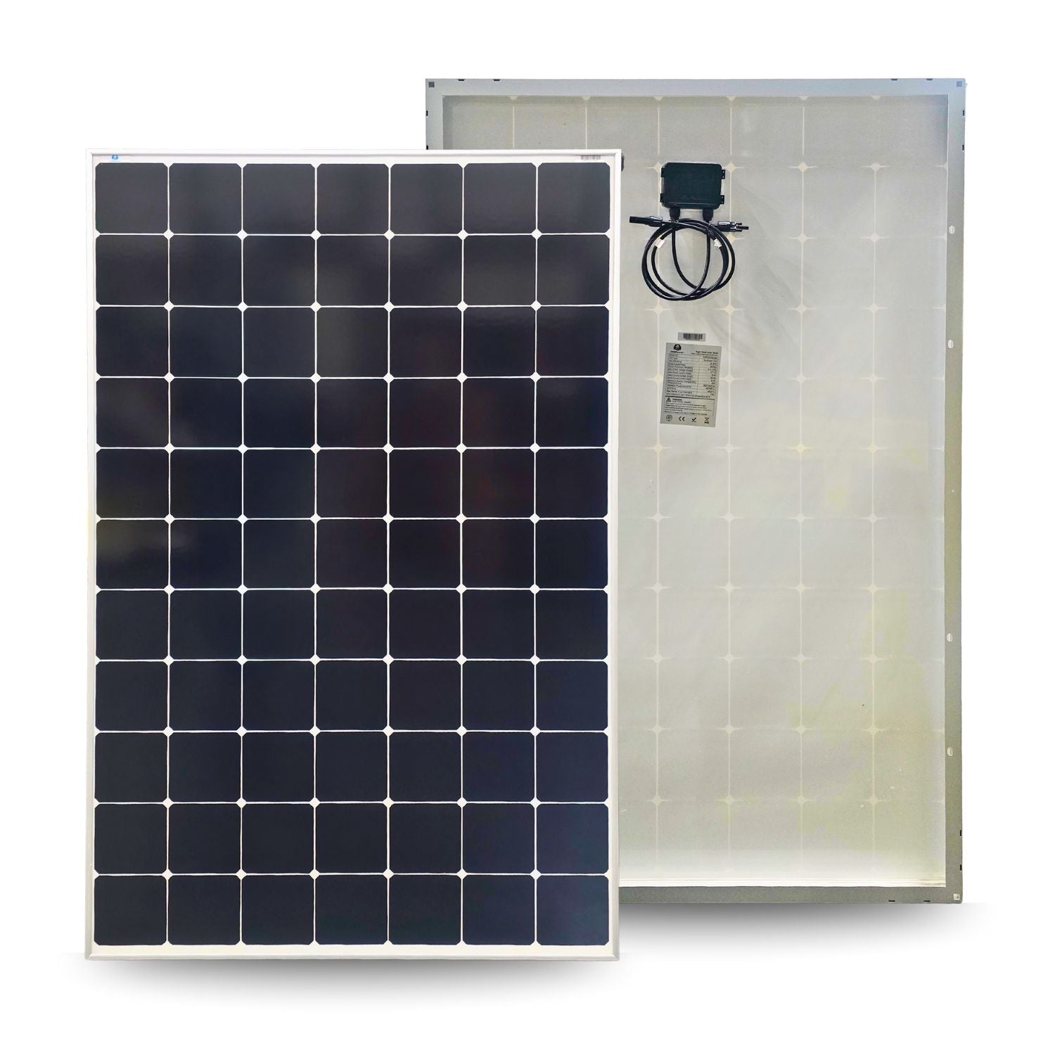 285W Rigid Solar Panel – SunPower A+ Grade 24.4% Efficient Marine