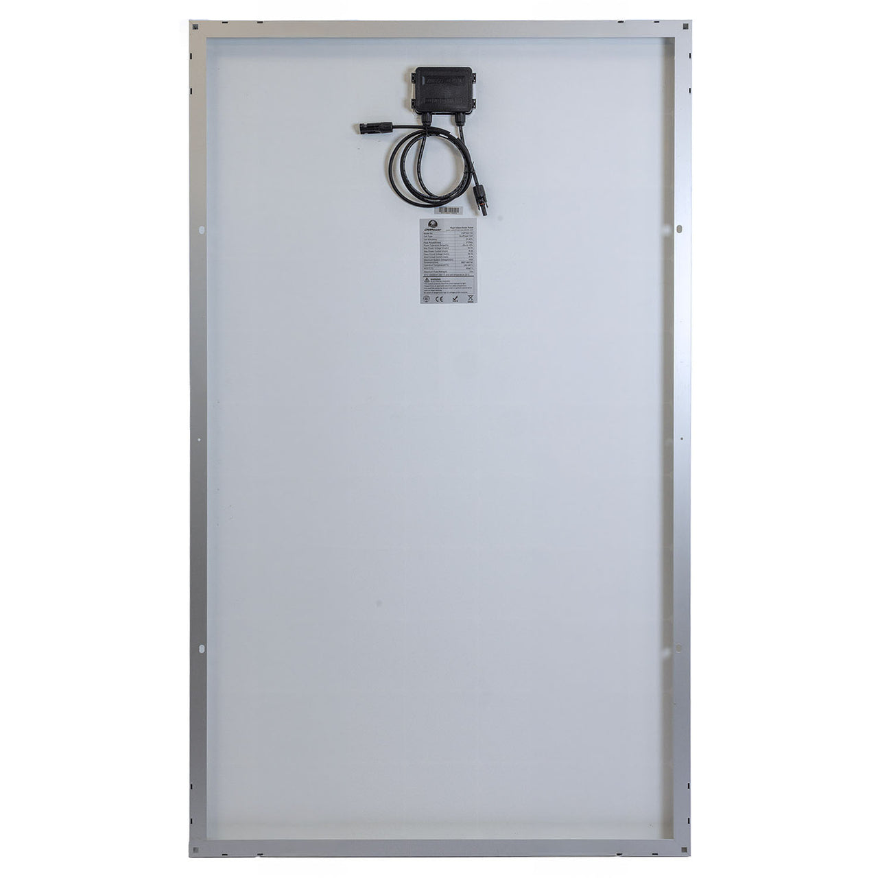 280 Watt Rigid Solar Panel - Sunpower A+ Grade 24.4% Efficient Cells