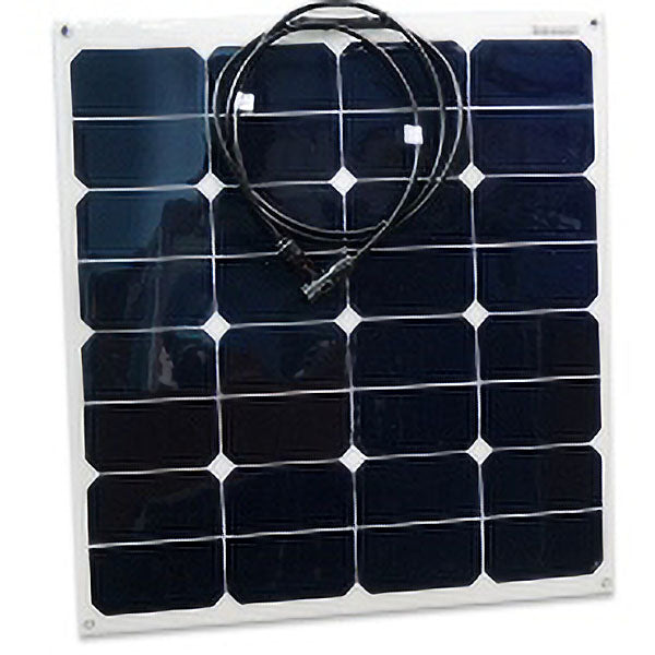 55 Watt Flexible Solar Panel - Sunpower A+ Grade 24.4% Efficient Cells