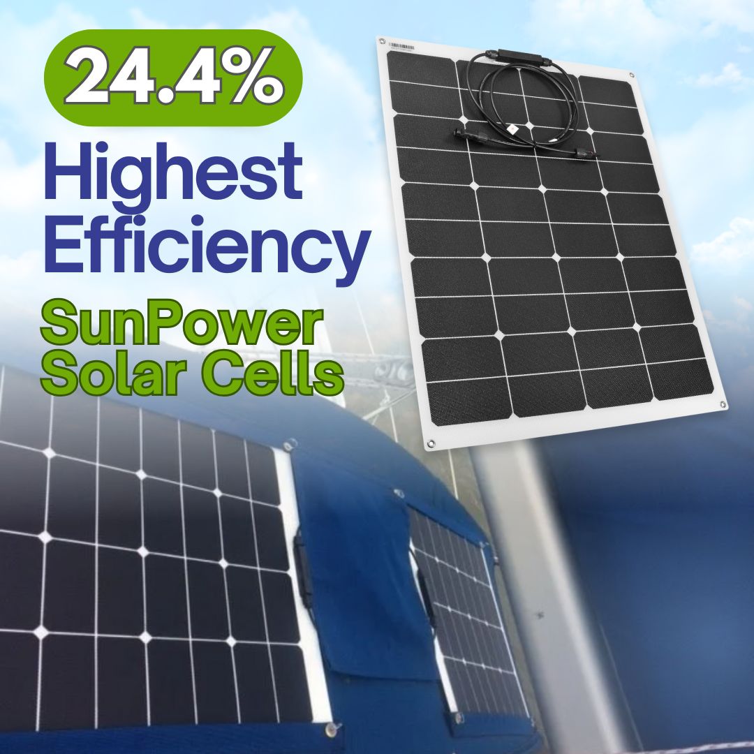 70 Watt Flexible Marine Solar Panel