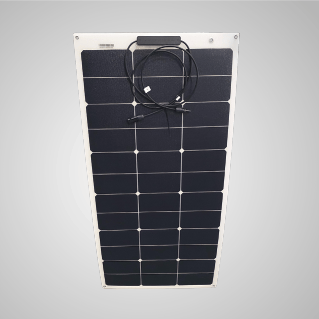 120 Watt Shade Tolerant Flexible Marine Solar Panels 360 degrees view