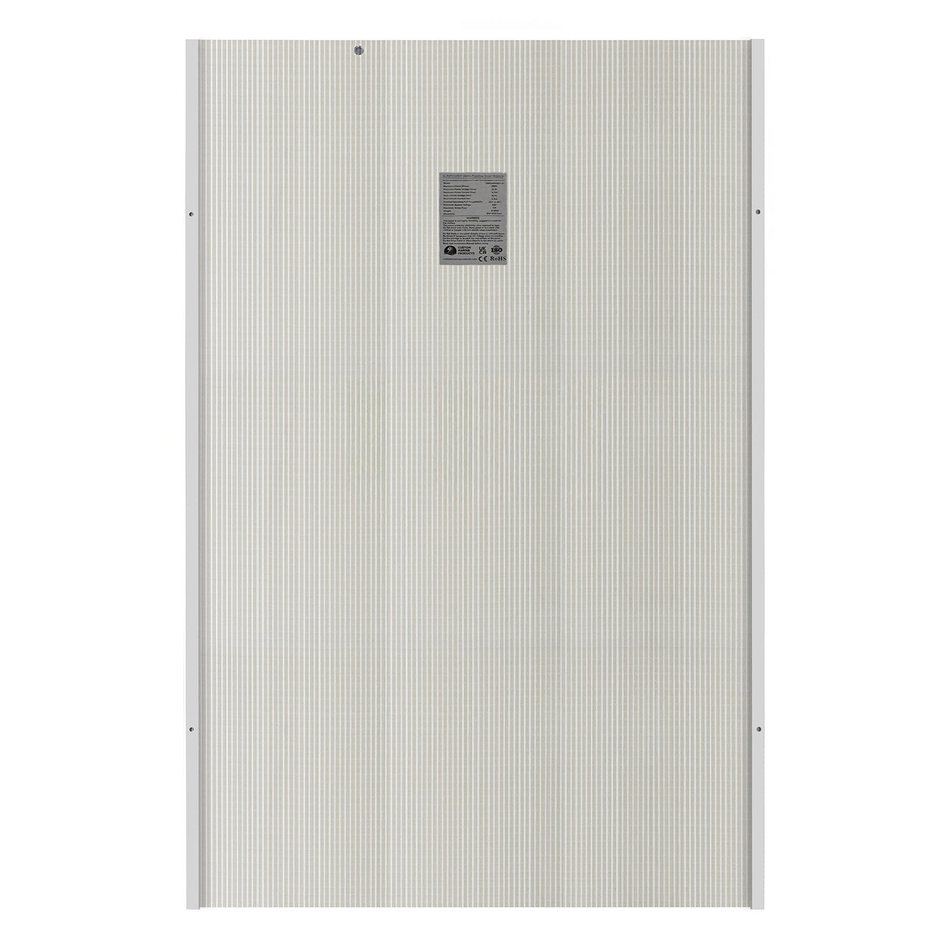 260W Shade Tolerant Flexible Solar Panel - back