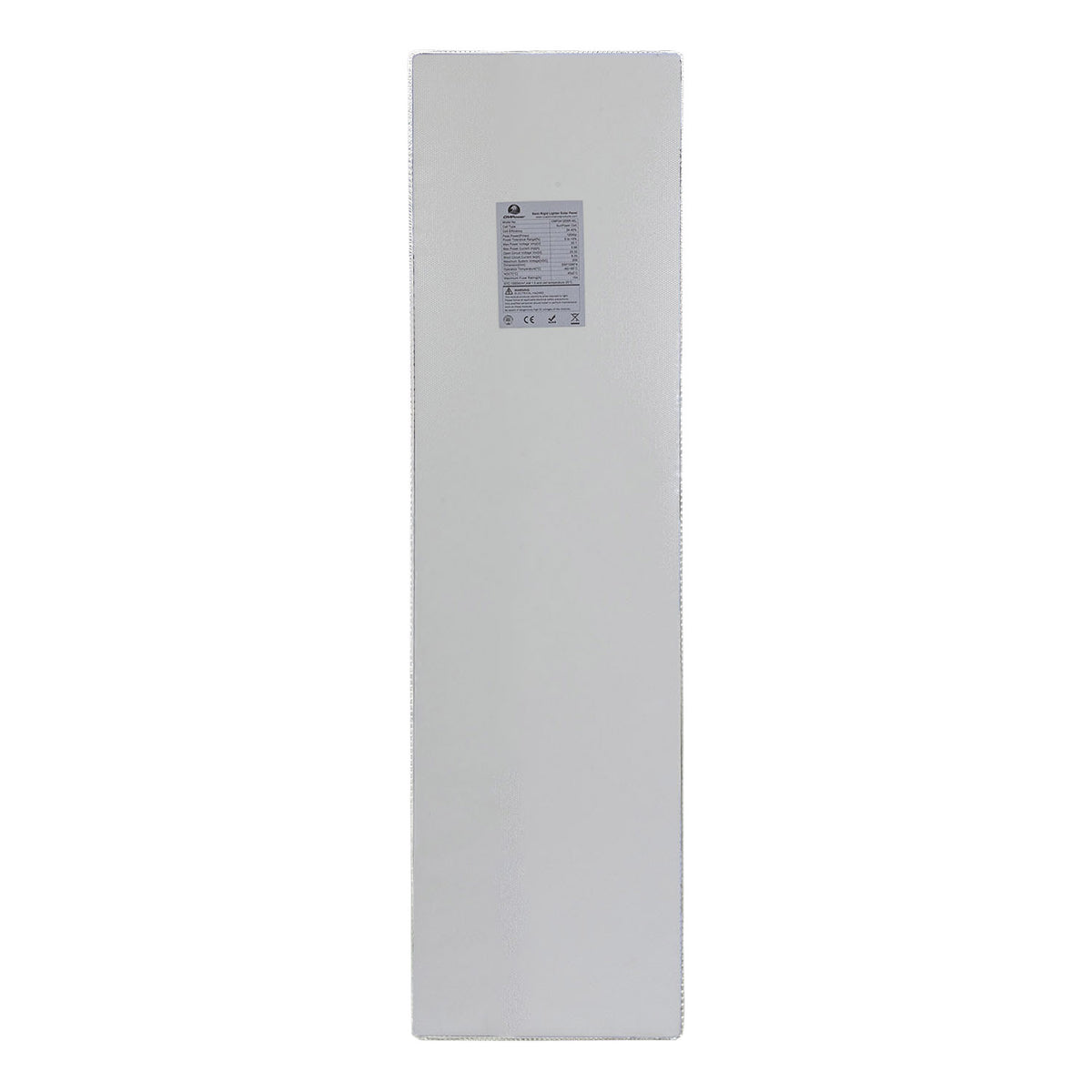 60 Watt Walkable Semi Rigid Solar Panels - WHITE (back)