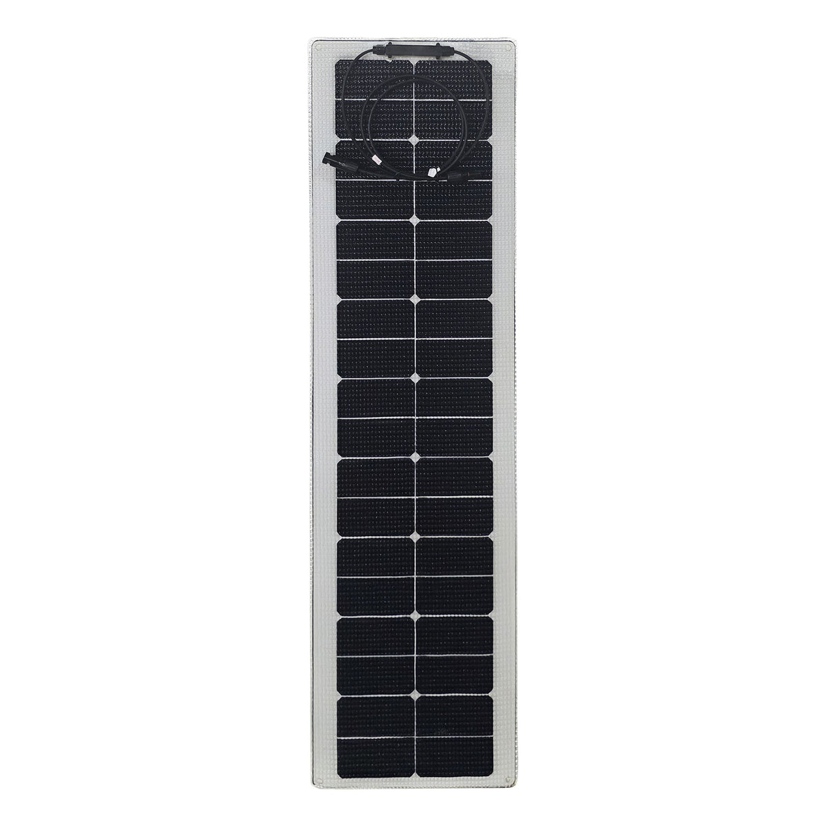 60 Watt Walkable Semi Rigid Solar Panels - WHITE (front)