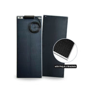 75 Watt Carbon Fiber Walkable Back Contact Solar Panels 27.4% efficient cells 