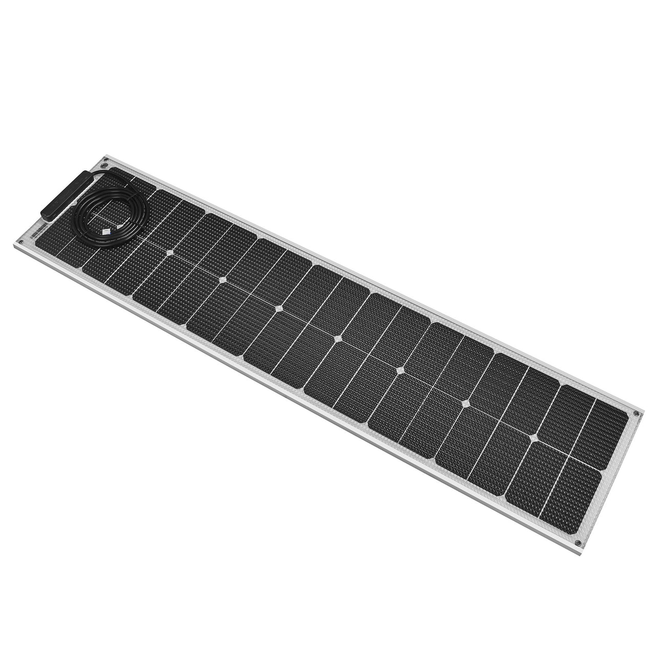 65 Watt Walkable Semi-Rigid Solar Panel - Sunpower A+ Grade 24.4% Efficient Cells