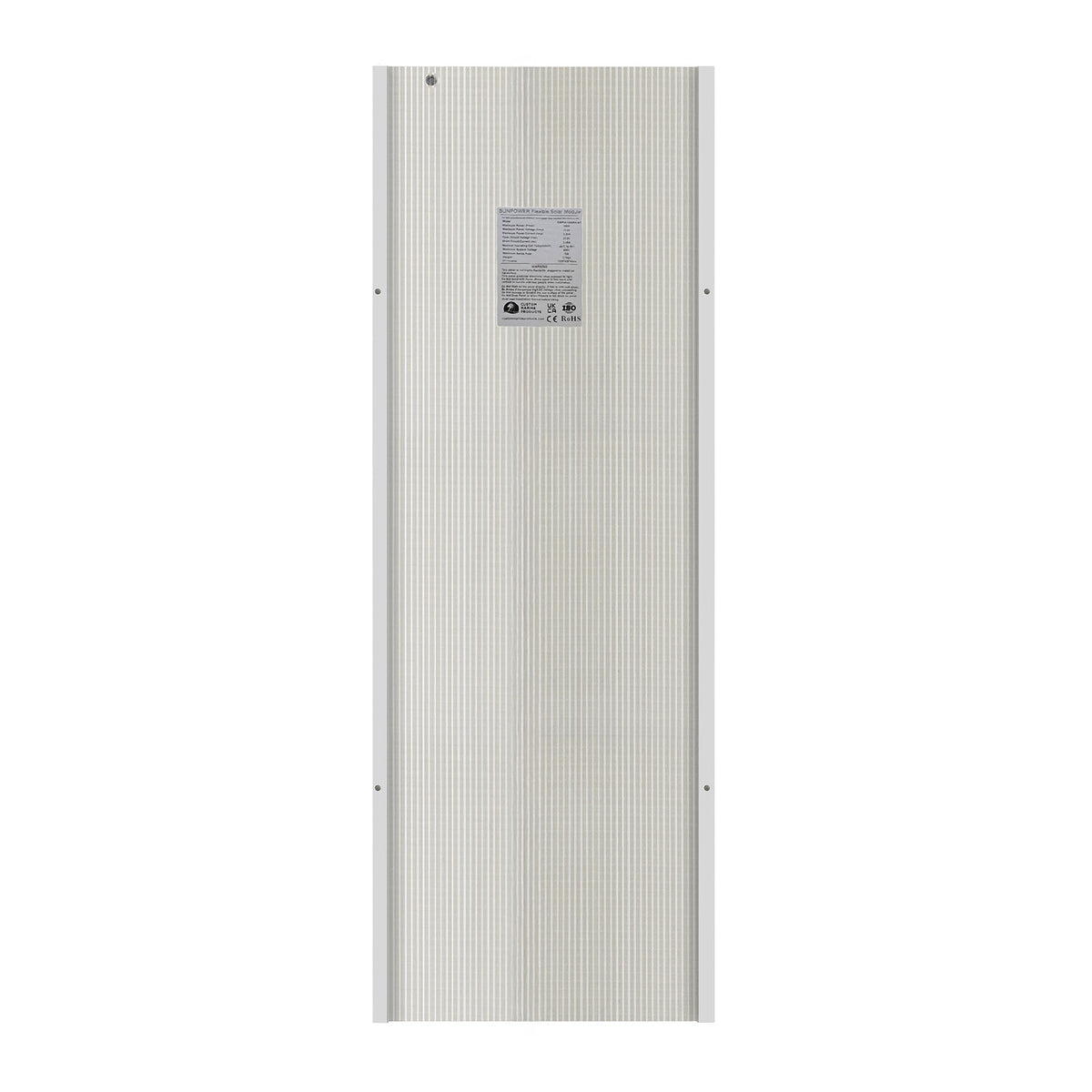 100 Watt Walkable Semi Rigid Shade Tolerant Solar Panel - Sunpower A+ ...