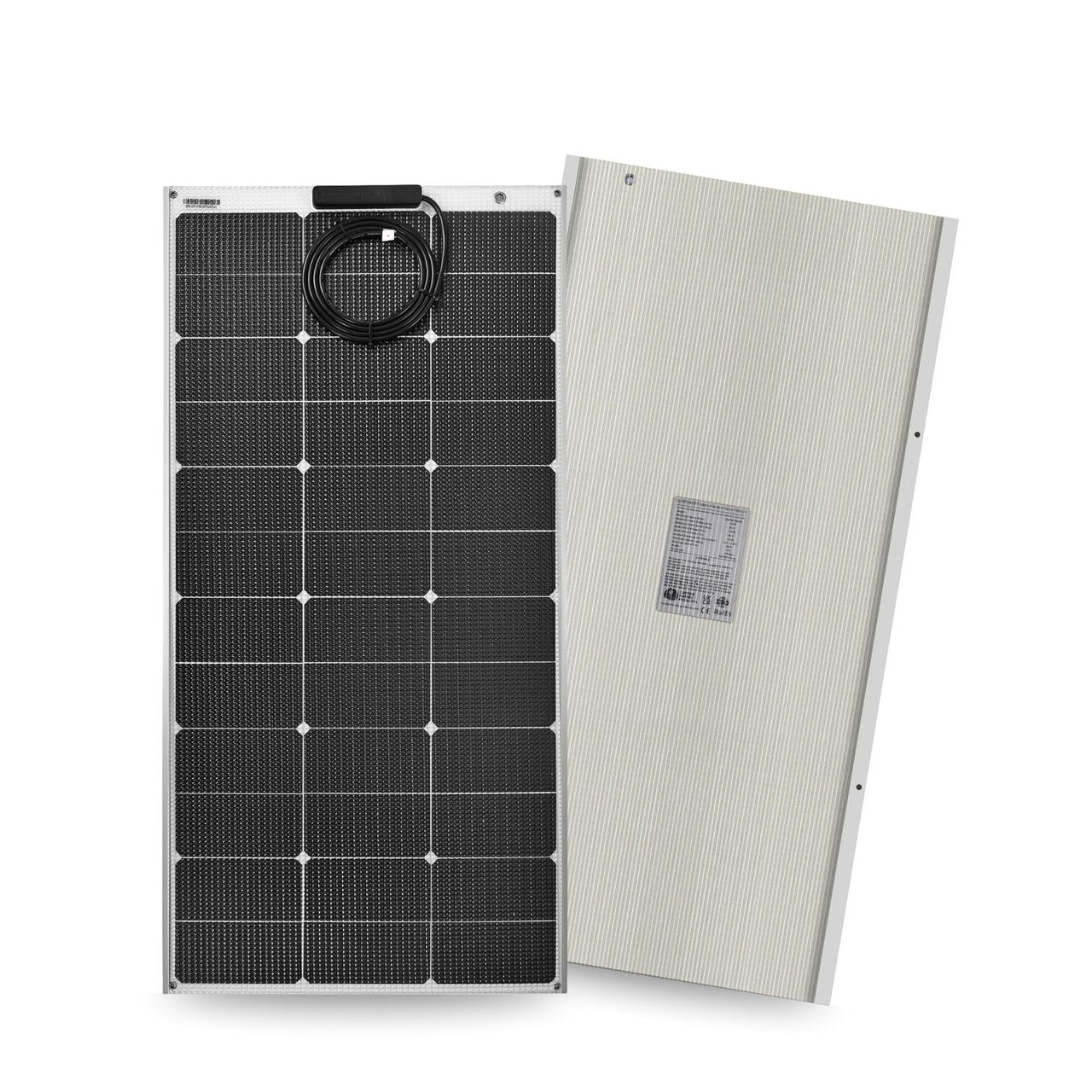 120 Watt Walkable Semi Rigid Solar Panel - Sunpower A+ Grade 24.4% Efficient Cells