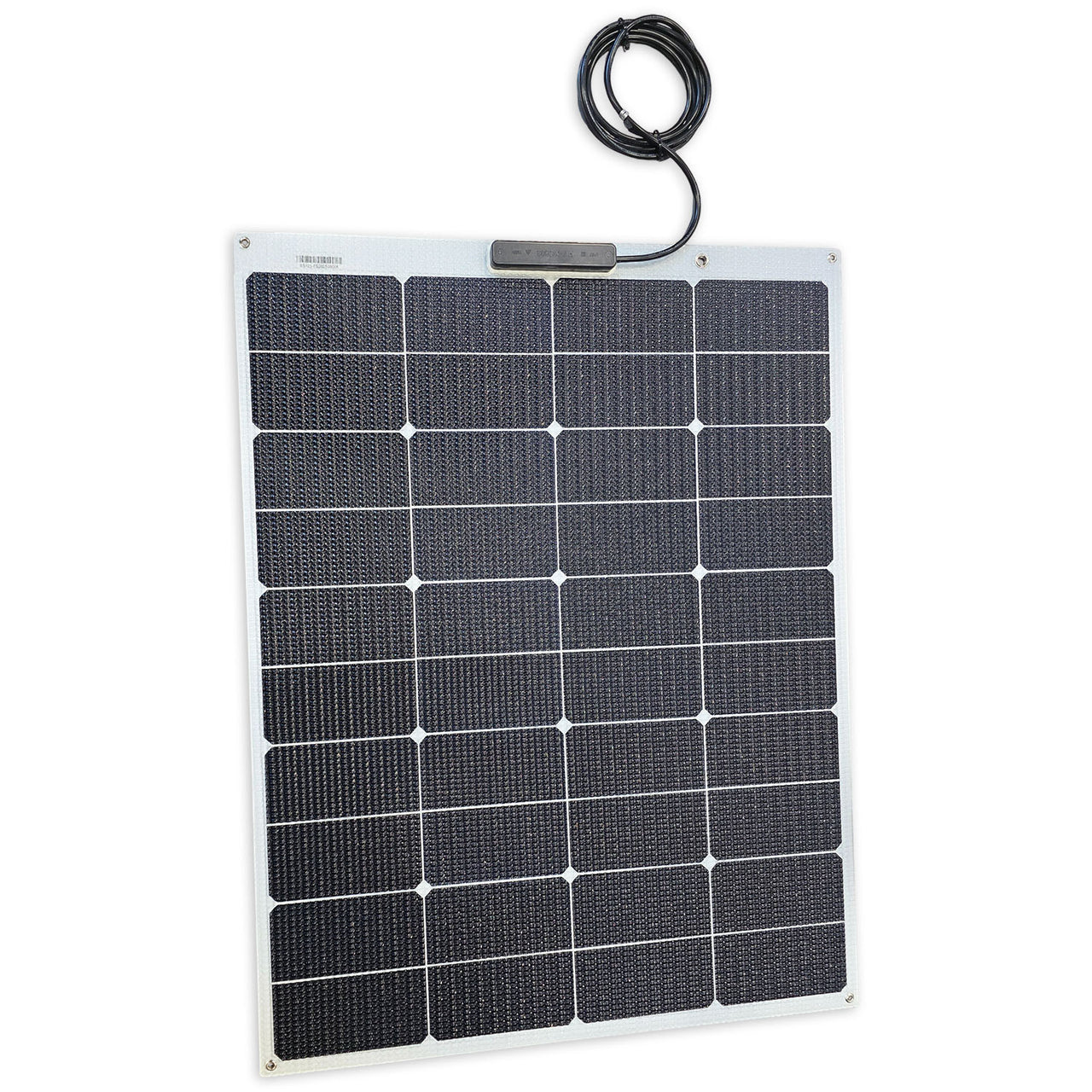 125 Watt Walkable Semi Rigid Solar Panel - Sunpower A+ Grade 24.4% Efficient Cells