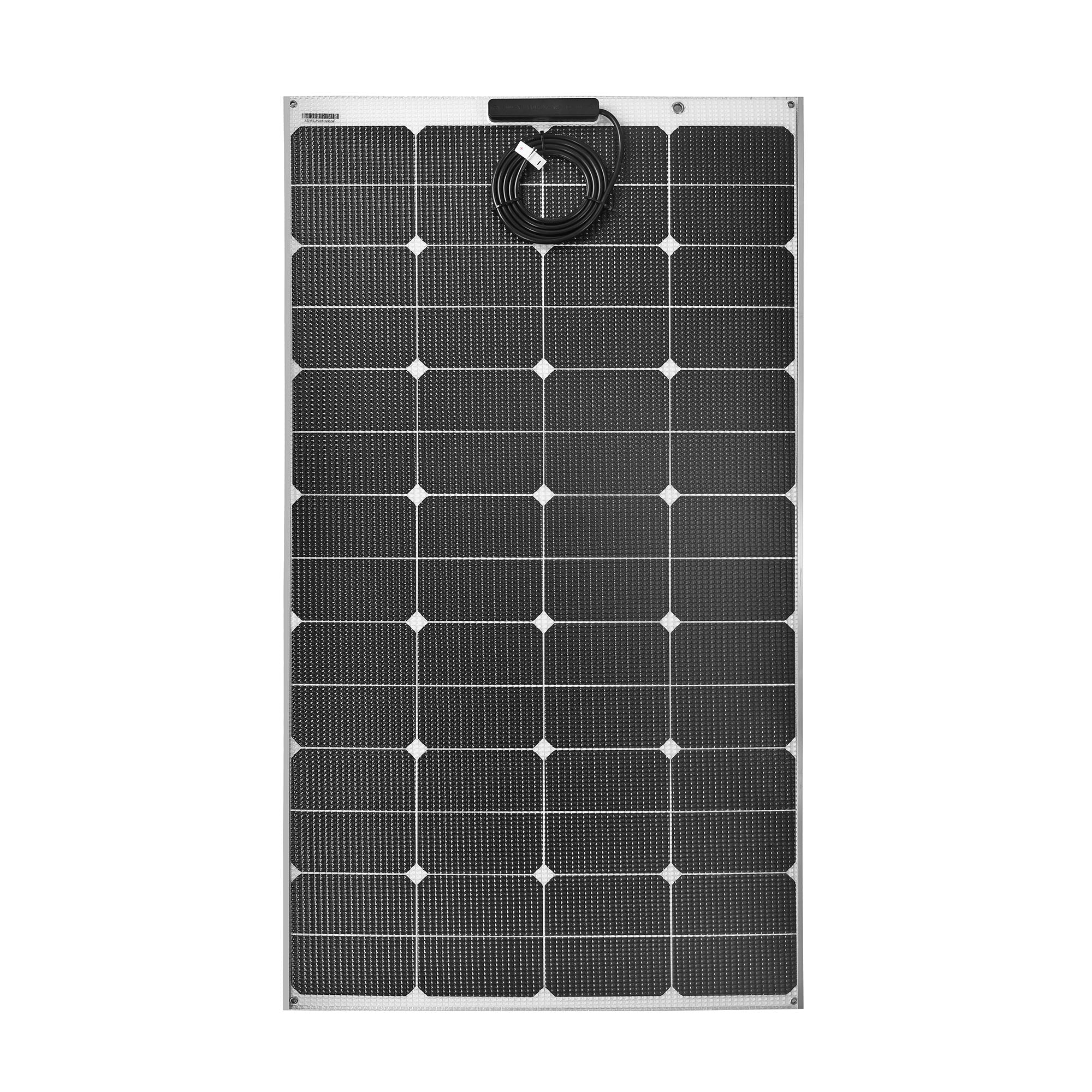 165 Watt Walkable Semi-Rigid Solar Panel with Polycarbonate & J
