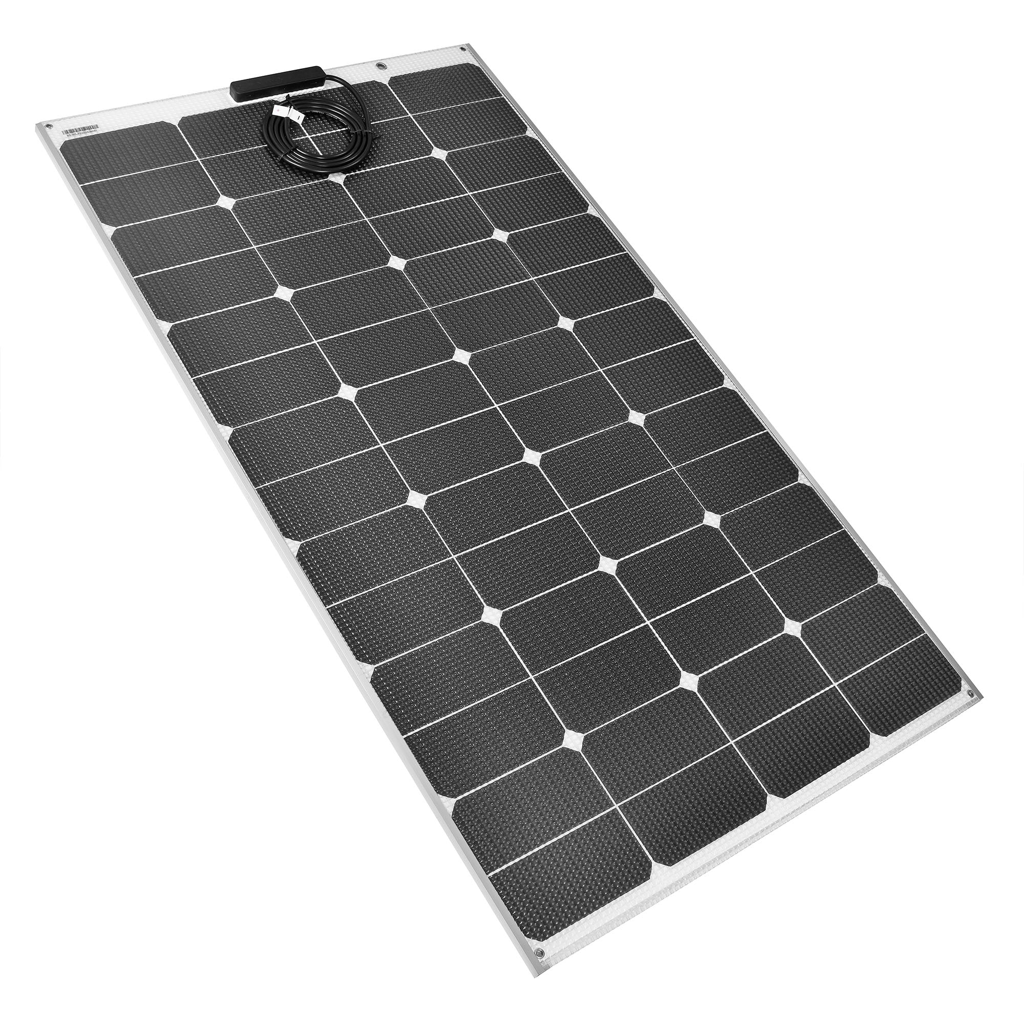 165 Watt Walkable Semi-Rigid Solar Panel with Polycarbonate & J