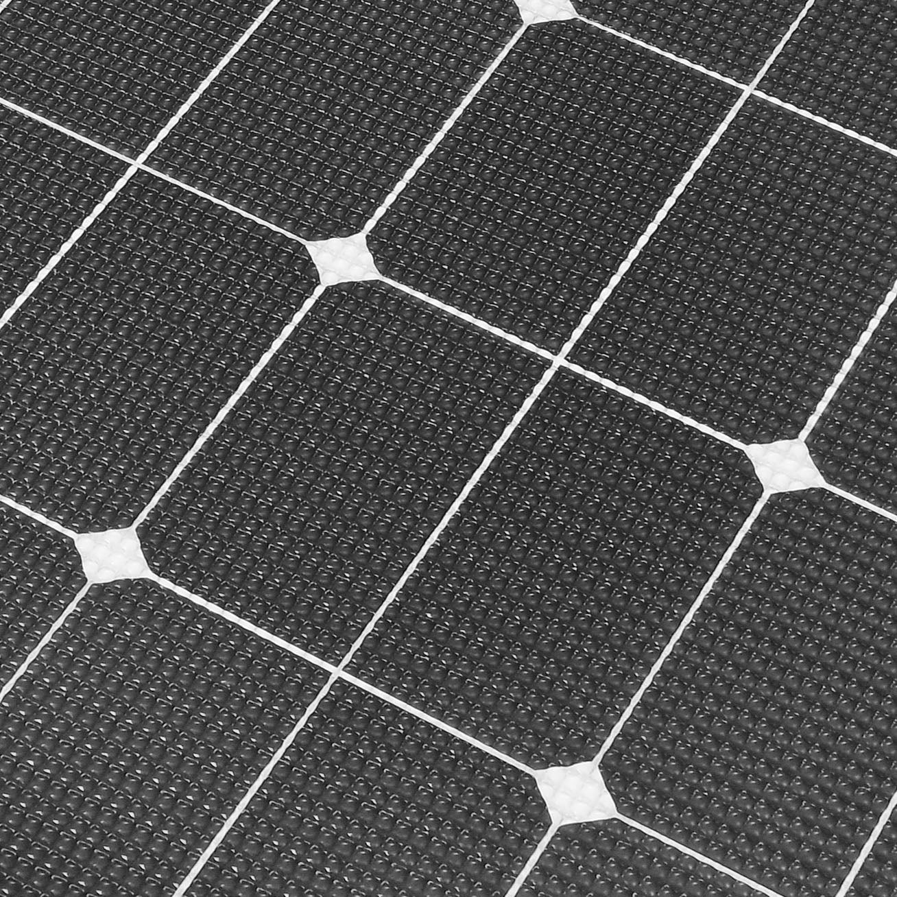 165 Watt Walkable Semi-Rigid Solar Panel with Polycarbonate & J